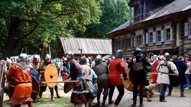 Массовое сражение фестиваль Приволжский Штандарт 2017 смотреть онлайн