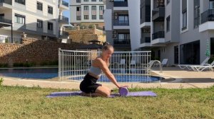 ТРЕНИРОВКА ОТ НАПРЯЖЕНИЯ В ШЕЕ, ОТ ГОЛОВНОЙ БОЛИ, ОТ ДИСКОМФОРТА В ПОЯСНИЦЕ С МФР РОЛЛОМ