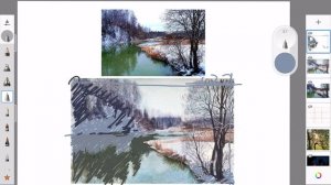 Пейзаж разбор 1