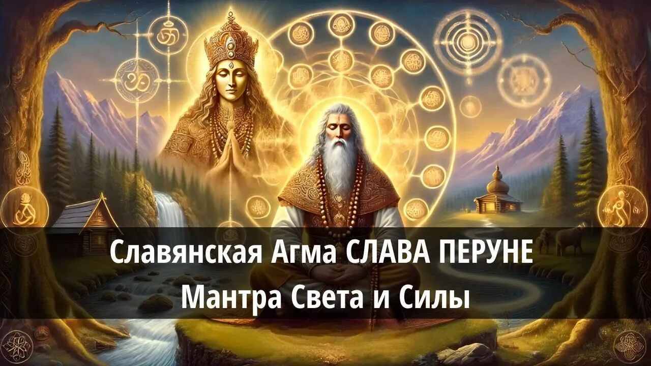 Славянская Агма СЛАВА ПЕРУНЕ | Мантра Света и Силы для Защиты, Энергии и Пробуждения