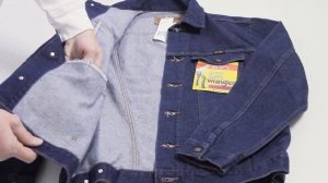 Wrangler denim jacket men 74145pw | Мужская джинсовая куртка Wrangler