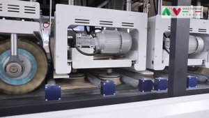 SP-R1300M9 щеточно-шлифовальный станок для профильных деталей