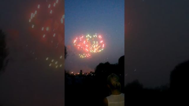 Фестиваль салютов в Москве 24.07.20163