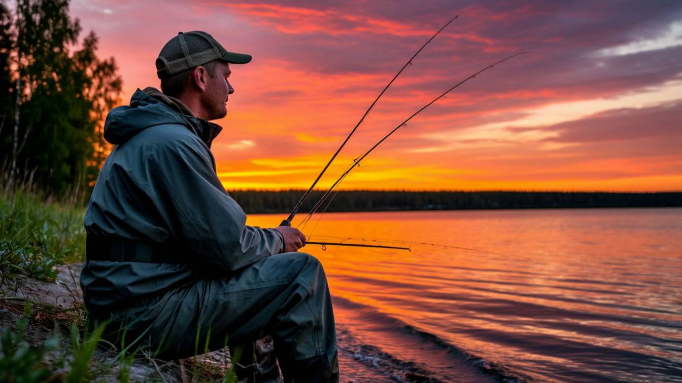Ловлю на фидер на закате смотреть онлайн