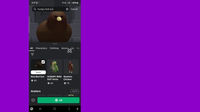 Как получить костюм Hungry Bird бесплатно в Roblox 2025 смотреть онлайн