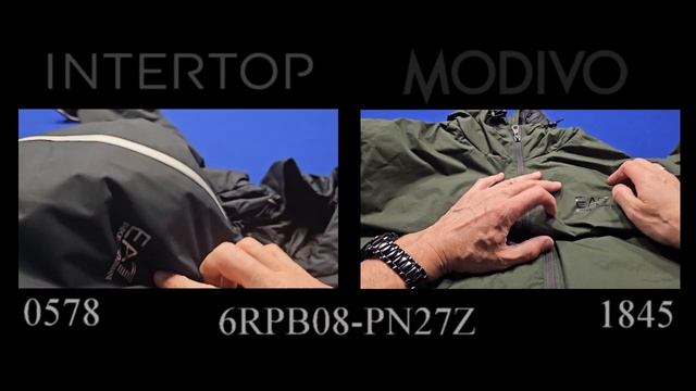 ІНТЕРТОП vs MODIVO або порівняння двох кольорів курток EA7 смотреть онлайн