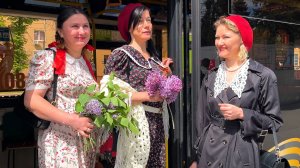 "Маршрут Победы". Концерт в троллейбусе. Курск.