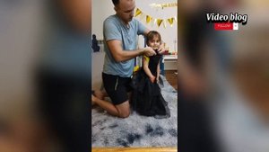 ПОЛИНА и ЛИЗА одевают костюмы Леди Баг и Уэнздей #леди?