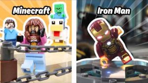СНИМАЮ ИЗ LEGO фрагменты  Из Популярных Фильмов …