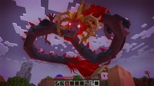 Вызвать ДЕМОНА-ДРАКОНА в МАЙНКРАФТ