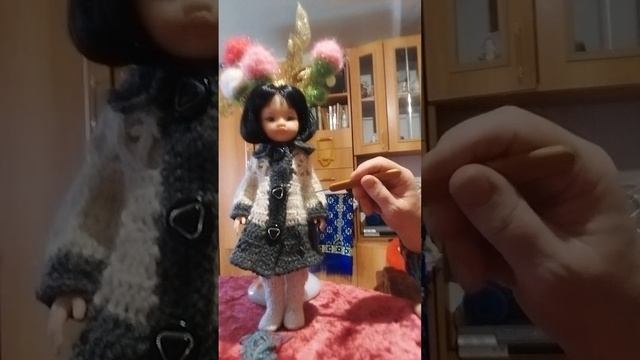 ПАЛЬТО КРЮЧКОМ ДЛЯ PAOLA-REINA/ ЭКСПРЕСС М.К/. смотреть онлайн