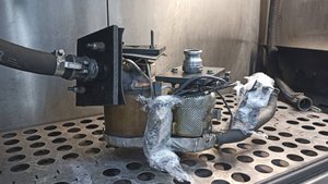 Volkswagen Passat  B8.
Аппаратная чистка фильтра DPF и катализатора.