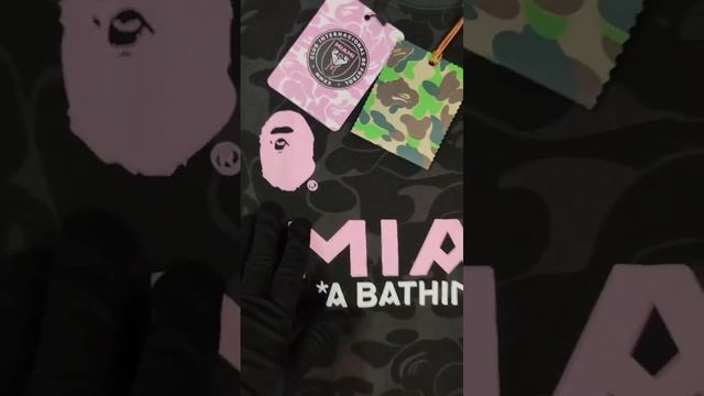 Футболки Bape inter Miami, заказать можно в шапке профиле🥷 смотреть онлайн