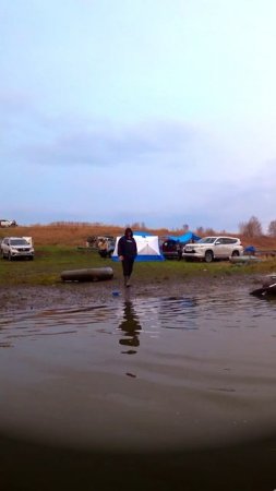 УТРО НА РЫБАЛКЕ! #shorts #рыбалка #fishing #рыба #fish #эдвардкосичка #природа #nature #отдых #rest