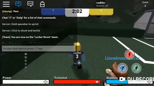 Убойный футбол в роблоксе смотреть онлайн