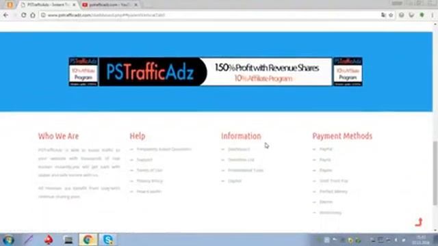 PSTrafficAdz Заработок без вложений и приглашений 2016 2017 10 бонус до 5 ноября!БуксBux