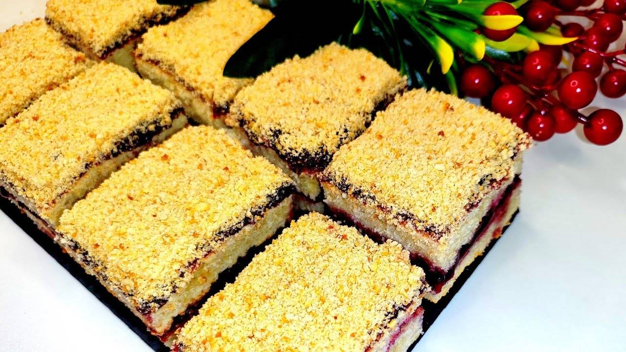 Невероятная ВКУСНЯТИНА К ЧАЮ! Нежнейшее ПЕСОЧНОЕ ПИРОЖНОЕ из ДЕТСТВА!