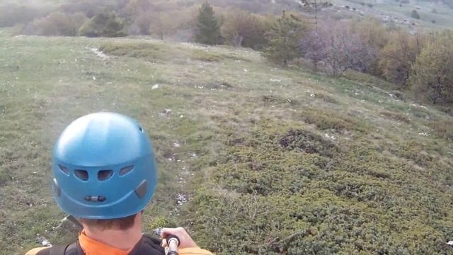 Прыжки на Ай-Петри (1234 метров) смотреть онлайн