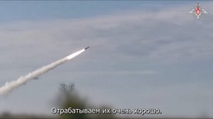 Боевая работа расчета «Бук-М2» группировки «Восток»