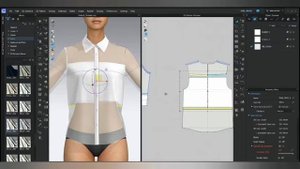Моделирование рубашки в программе CLO3 D