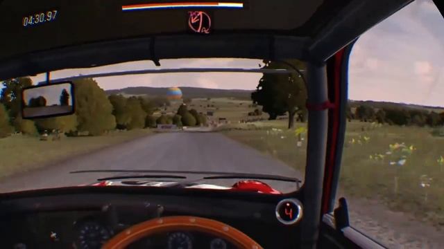 DiRT Rally. Виртуальная реальность. PS VR. часть 2.