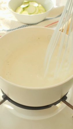 Запеченные картофель и кабачки в сливочном соусе а-ля гратен 🥰