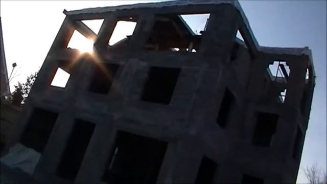 #12:  3 этаж, монолитный пояс, балки, надстройка (Строим бетонный каркасник/ фахверк)