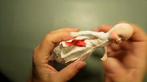 Ватная игрушка. Пальто без капюшона. Матильда часть 4. D