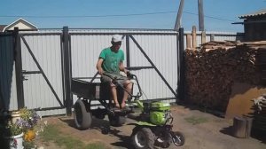 ДЕЛАЕМ ТОРМОЗ ДЛЯ НАШЕЙ ТЕЛЕГИ (часть2)