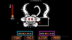 Deltatraveler Flowey fight/Битва с Deltatraveler Флауи