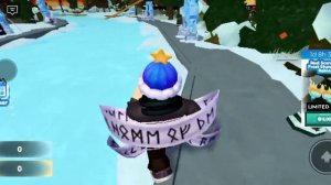 Показываю как получить новогоднюю шапку и горячий шок