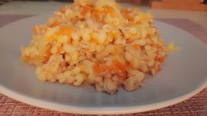 НУ ОЧЕНЬ ВКУСНАЯ ПЕРЛОВКА!  Хочется съесть всю сковороду. Низкокалорийные рецепты с КБЖУ.