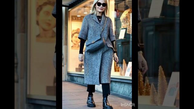 Несколько стильных идей  аутфитов для дам 50+💋❤️💐