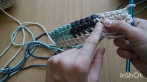 ТЕХНИКА ИНТАРСИЯ КРЮЧКОМ ВАРИАНТ 2