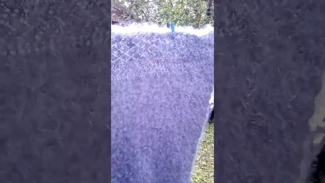 Светлосерые платки из козьего пуха. Размер 120 на 120. смотреть онлайн