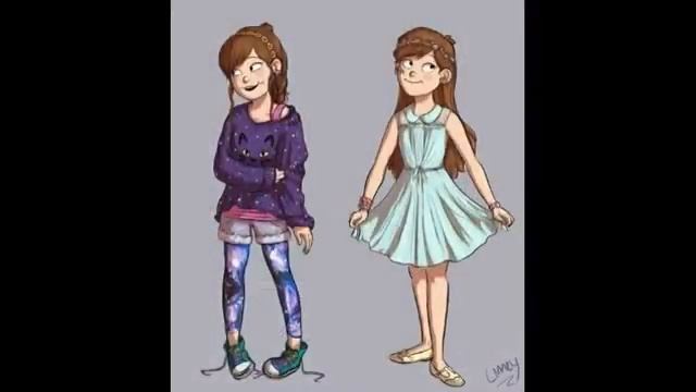 Взрослые Диппер и Мэйбл смотреть онлайн