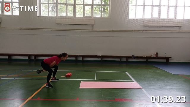 Народные игры ГТО 2025. Любители. Якименко Екатерина. Возрастная категория 45-49. Результат 4:15