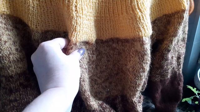 Новый процесс платье "Листопад",начало. смотреть онлайн