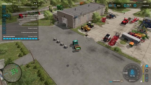 Farming SImulator 22 по сети на карте заря 35