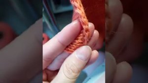 Аккуратное закрытие петель LK150. Вид со стороны вязальщицы