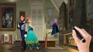 Холодное сердце.Анна и Эльза. Рисуем и играем.Anna and Elsa. Cold heart.