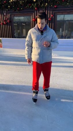 Дрифт на катке? #спорт