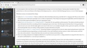 4. Coding standards, styles and conventions