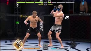 UFC MOBILE2: Перчатка:Закалка.Трернировка ударника