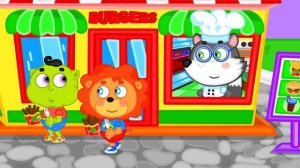 Маша и Леопольд. Спасательный жилет - Мультик для дете?