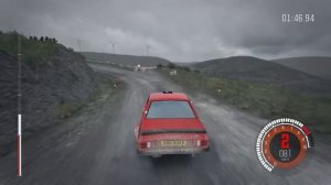 DirtRally, Поуис, Уэльс - 4 участок. Ретро ралли