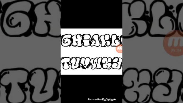 обзор на графитические буквы. не судите строго