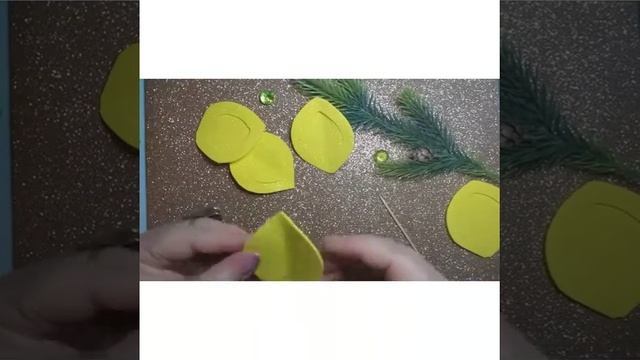 Самый простой способ  снежинки из фоамирана. смотреть онлайн