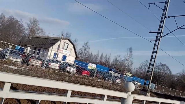 13 марта 2024 Электропоезд эт2м-047 Сообщением Шапки-Санкт- смотреть онлайн