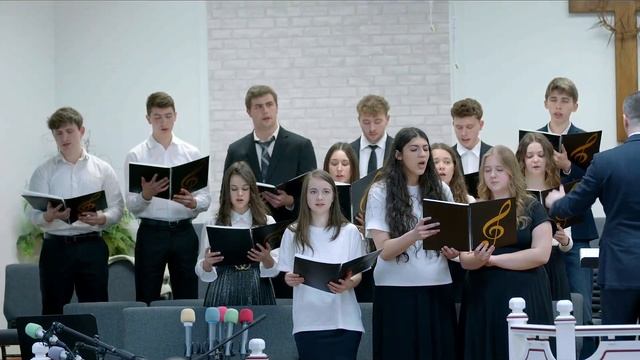 Верую Господи, истинно верую в Слово святое Твое | Молодёжный хор SBCOH смотреть онлайн